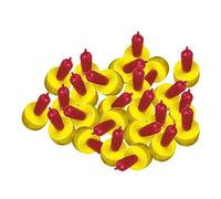 QLoztyse 30 Capsule di Pecora per Agnelli E Cuccioli Orfani, con Tappo a Vite per Bottiglie di Cola.