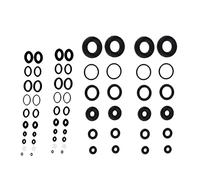 QLoztyse 8 Sets Professional O- Rubber Seals For Internal Sealing Black