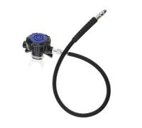 QLoztyse Controller per Snorkel, Secondo Stadio Erogatore con Accessori per La Respirazione per L'esplorazione Subacquea, Blu
