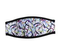 QLoztyse Copri Cinghia per Maschera da Immersione Fascia Protettiva per Capelli E Cinturino per Snorkel in Neoprene con Installazione Facile Adatto per Sport a, Style E