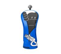 QLoztyse Copritesta per Mazze da Golf in PU, Eleganti, Impermeabili, Ideali Come Regalo per Le Donne, Facili da Usare, Proteggono Le Teste delle Mazze, 27,5x12 cm