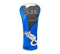 QLoztyse Copritesta per Mazze da Golf in PU, Eleganti, Impermeabili, Ideali Come Regalo per Le Donne, Facili da Usare, Proteggono Le Teste delle Mazze, 35,5 x 14,5 cm