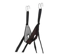 QLoztyse Dispositivo Cervicale Portatile per Tractione Collo Fascia Allungamento Cervicale Regolabile Amaca Supporto Collo Confortevole Installazione F, con Un Gancio Sospeso