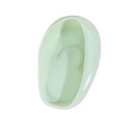 QLoztyse Earmuff Auricolari Protettivi Copriorecchie Silicone Riutilizzabili Impermeabili Morbidi per Difesa Orecchie in Colorazione Capelli Adatto a, Verde
