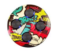 QLoztyse Music Electronic Boxing Training Wall Target con Bersaglio Luminoso Montato a Muro Pad Digitale per Macchina Musicale Interattiva in Pp Adatta PE, B