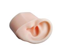 QLoztyse Orecchio Modello Orecchio Finto Silicone Modello Orecchio Simulato Artificiale Espositore Accessorio Orecchini Super Morbido Realistico Adatto per For, SINISTRA