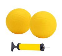 QLoztyse Set da 3 Pezzi Composto da Palloni da Gioco Rotondi con Rete, Mini Palloni da Pallavolo E Palloni Sportivi Gonfiabili Realizzati in PVC Spesso per Un&, 5 inch 2pcs