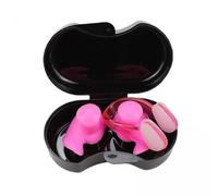 QLoztyse Set di 3 Tappi per Orecchie da Nuoto, Set di Clip per Naso, Tappi per Le Orecchie da Nuoto, Protezione Impermeabile per Naso E Orecchie per Uomo E Don