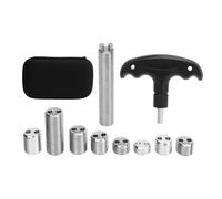 QLoztyse Set di 8 Viti per Contrappesi delle Stecche da Biliardo, Pesi per Stecche da Biliardo, Viti in Alluminio per Contrappesi delle Stecche da Biliardo per