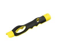 QLoztyse Strumento Portatile E Leggero per La Pratica dello Swing nel Golf, con Corretto Posizionamento delle Mani per Il Riscaldamento E La Pratica Quotidiana, Giallo