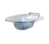 QLoztyse Vasca per Semicupio, Bacinella per Semicupio, Lavabo Multifunzionale Da Appoggio per Il WC, Sedile a Vapore per Donne nel Post-parto, Doccia Pe, grigio