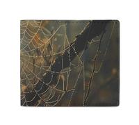 QLPTM Net Between Branches Portafogli in pelle per donne e uomini sottile borsa porta carte di credito portafoglio piccolo portafoglio bifold, rete tra i rami, taglia unica, casual