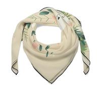 QLPTM Sciarpa da donna leggera e alla moda con gatto che tiene fiori, sciarpa per collo, scialli per protezione solare per sciarpe regalo, 68,6 x 68,6 cm, taglia 0ne