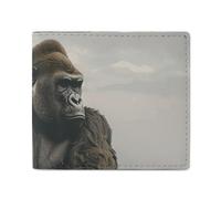 QLPTM Seduto sulla cima dell'albero, portafogli in pelle per donne e uomini, sottile, porta carte di credito, piccolo portafoglio bifold, seduto sulla cima dell'albero, taglia unica, casual