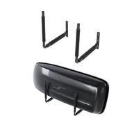 QLS Box Da Tetto BOX1 Supporto Da Muro 57 Cm Porta Surf Nero