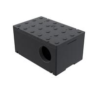 QLS Resistente Alle Intemperie Casa Gatto IN Styrofoam - 60x40 CM Schutzhäuschen