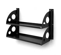 QLS Set di scaffali con ripiani e guide da parete, per garage e officina | Il sistema di scaffalatura modulare QLS può essere ampliato orizzontalmente e verticalmente e cresce in modo flessibile