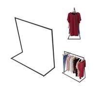 QLS Stendibiancheria In Acciaio 124 X 126 Cm Stabile Autonomo Nero