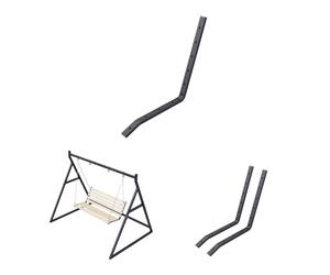 QLS Struttura Per Amaca Da Giardino 2 Parti In Acciaio