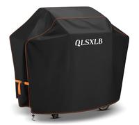 QLSXLB Copertura Barbecue Da Esterno, Tessuto Oxford 420D Copri Barbecue Impermeabile 183x66x130cm, Resistente Agli Strappi Telo Per Griglia Anti Polvere Neve Pioggia Sole Raggi UV Nero