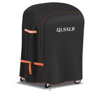 QLSXLB Copertura Barbecue Da Esterno, Tessuto Oxford 420D Copri Barbecue Impermeabile 90x70x110cm, Resistente Agli Strappi Telo Per Griglia Anti Polvere Neve Pioggia Sole Raggi UV Nero