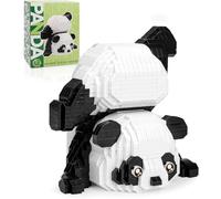 QLT QIAOLETONG Panda Ideas - Mattoncini da costruzione micro per adulti, 1325 pezzi, per bambini dai 10 ai 12 anni in su