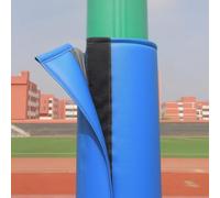 QLXIAOIA 1 Imbottitura for palo da Basket Alto - Protezione Esterna Resistente ai Raggi U-V for Pali da 3" a 8" di Diametro - Verde Blu(Blue,120cmx10cm)