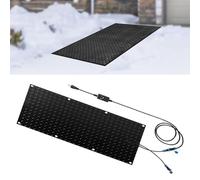 QLXIAOIA Tappetino for scioglimento della Neve - Tappetino for passerella in Gomma Antiscivolo for Esterni con Cavo di Alimentazione for l'inverno(40x60cmx1Pcs)