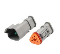 QLYMDDSA DT06-3S-E008, DT04-3P-E008 Connettore for Auto Connettore sensore Connettore Compatibile Impermeabile e Antipolvere(DT04-3P-E008)