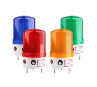 QLYUEUI 1 pz LTE-6102J Spia di Segnalazione Lampeggiante Rotante for Esplosione Pulsante di Avvio Luci di Segnalazione antincendio con Suono Regolabile(AC 220V Blue)