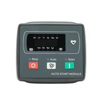 QLYUEUI Controller for piccoli gruppi elettrogeni MGC120 con avvio e arresto automatici, commutazione ATS, modulo for singolo gruppo elettrogeno, display a LED, parti di generatori diesel