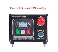 QLYUEUI Modulo di controllo del generatore DC30D da 1 pz, avvio automatico, arresto, scatola di controllo del motore del gruppo elettrogeno, armadio BX30D programmabile tramite USB(BX30D 24V relay)
