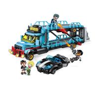 Qman Police Battle Force assalto al camion set di costruzione