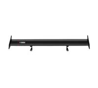 QmeNa Auto Spoiler Posteriori Lightweight Universal Rear Wing Spoiler Single Streamline Deck Set for Any Hatchback with Even Trunk