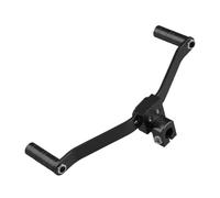 QmeNa Leva Cambio Motociclo Leva del Cambio per Moto Leva del Cambio A Doppia Testa Poggiapiedi Universale Leva del Cambio Leva del Cambio per Moto