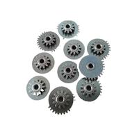 QMIQXIWS 1M 12T, 0.8M 30T Duplex Gear OD 25.3mm 14mm Gear-Box Electronic Starter Metal Gears