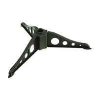 QmjdDymx Albero di Natale, base di plastica per albero di Natale 0,8 in foro triangolo rotante rimovibile Xmas Tree Stand piattaforma stabile sostituzione per il supporto robusto di alberi di Natale