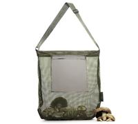 QmjdDymx Borsa da foraggiamento di Funghi, Grande Borsa da Caccia ai Funghi, Borsa per Raccolta di Funghi in Rete Pieghevole per boscaglia e Forniture da Giardino (Verde)