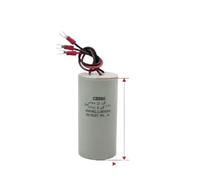 QMKADFQXF 1-pc CBB60 450VAC 22UF+6UF condensatore Doppio a Tre Fili