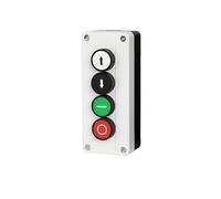 QMKADFQXF 4P Four Position Reset Momentary Push Button Switch 10A Red Green Industrial Control Power No NC