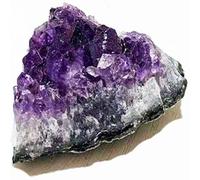 QMKADFQXF Amethyst Crystal Geode Cluster Raw Amethyst Rock Quartz Crystals Druzy Geode Gemstone for Home Decor 400-500G,One Box 400G Cristallo Naturale Grezzo