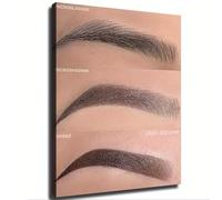 QMKADFQXF Beauty Salon Canvas Art Eyebrows Styling Print for Professional Studio and Boudoir Decor(Unframed,08x12inch(20x30cm))