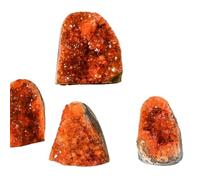 QMKADFQXF Cristallo Naturale Grezzo 1 Pezzo da 1,1-1,3 kg di Gemme di citrino Brasiliano, Regali spirituali