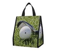 QMKFWT Borsa termica per palline da golf, pieghevole, riutilizzabile, per uomo e donna
