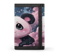 QMKFWT Carino cartone animato animale casual portafoglio porta carte di credito custodia organizer per documenti premium per uomini e donne