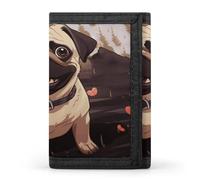 QMKFWT Carino Pet Casual Portafoglio Porta Carte di Credito Premium Documenti Organizer Caso per Uomini e Donne