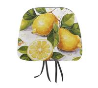 QMKFWT Fruits Lemon - Coprisedile per auto, regolabile e riutilizzabile, anti-sporco, flessibile, antipolvere, per poggiatesta auto, per la maggior parte dei veicoli