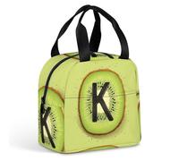 QMKFWT Kiwi Art Pattern - Borsa termica per il pranzo, resistente, grande, per palestra, portatile, a tenuta stagna, riutilizzabile, per lavoro, viaggi, picnic