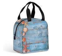 QMKFWT Things on The Ground - Borsa per il pranzo isolata e resistente, grande, per palestra, portatile, a prova di perdite, riutilizzabile, per lavoro, viaggi, picnic