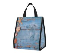 QMKFWT Things on The Ground - Borsa termica per il pranzo, pieghevole, riutilizzabile, per uomo e donna